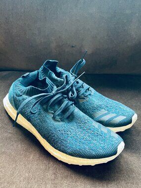 Excellent Adidas ultraboost Uncaged Parley BY3057 Blue Turquoise 11.5 US Mens